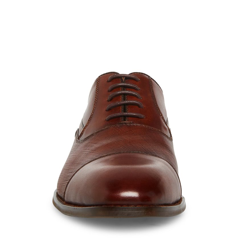 Zapatos Derby Steve Madden Proctor-r Cuero Hombre Marrones Oscuro | ES WYSE98